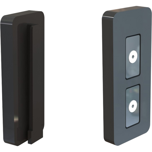 PLUS Head Belt/Ribbon Magnetic End Attachment, Black Dufferin Supply