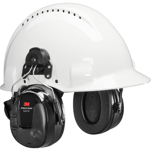 Casque d'&eacute;coute ProTac III, Style Fixation pour casque, 23 dB Dufferin Supply