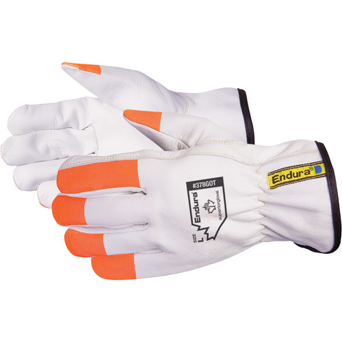 Gants de conducteur de luxe pour l'hiver Endura, T-petit, Paume en Cuir fleur de ch&egrave;vre, Thinsulate Dufferin Supply