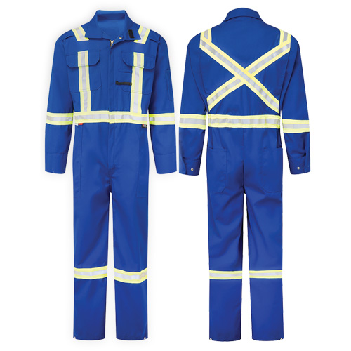 Nomex&reg;Essential 6 oz. Deluxe Coveralls, Size 38 (Tall), Royal Blue Dufferin Supply