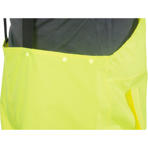Salopette imperm&eacute;able RZ1000, Polyester, Moyen, Jaune lime haute visibilit&eacute; Dufferin Supply