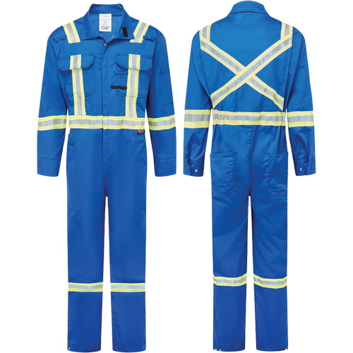 Combinaisons de luxe 9 oz UltraSoft, Taille 36, Bleu royal Dufferin Supply