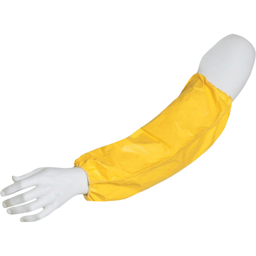 Disposable Sleeves, 18" long, Tychem&reg; 2000, Yellow Dufferin Supply
