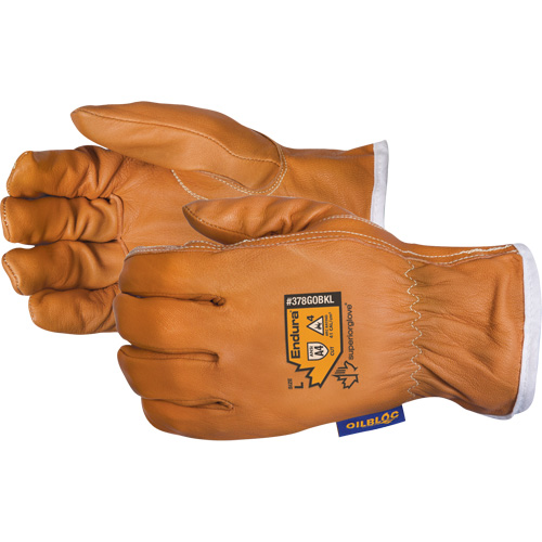 Gants de conducteur r&eacute;sistants aux arcs &eacute;lectriques Endura, Petit, Paume en Cuir fleur de ch&egrave;vre, Kevlar Dufferin Supply