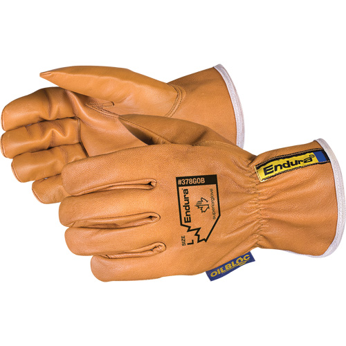 Gants de conducteur Oilbloc Endura, T-Grand, Paume en Cuir fleur de ch&egrave;vre Dufferin Supply