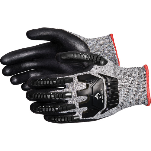 Gants en tricot de composite r&eacute;sistant aux coupures et antichoc TenActiv, 6, Paume en Synth&eacute;tique, Poignet Poignet en tricot Dufferin Supply