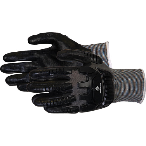 Dexterity&reg; Impact-Resistant Work Gloves, Small, Synthetic Palm, Knit Wrist Cuff Dufferin Supply