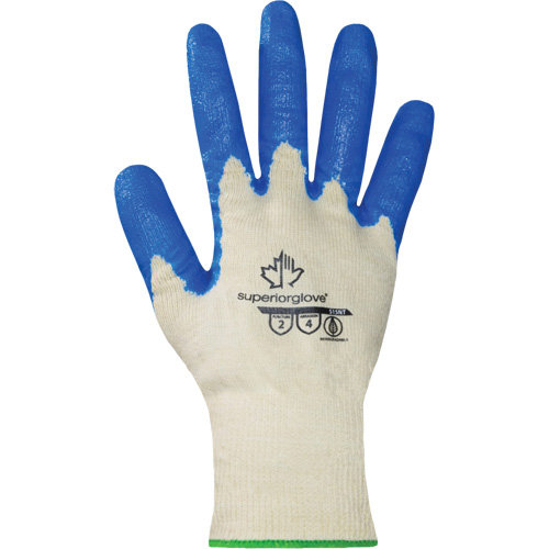 Dexterity&reg; Coated Gloves, 7, Nitrile Coating, 15 Gauge, Cotton Shell Dufferin Supply