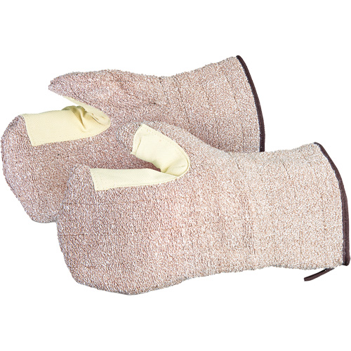 Mitaines de four CoolGrip, Tissu &eacute;ponge, Grand, Prot&egrave;ge jusqu'&agrave; 446° F (230° C) Dufferin Supply
