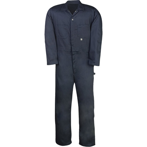 Combinaisons non doubl&eacute;es en tissu crois&eacute;, Hommes, Bleu marine, Taille 36 Dufferin Supply