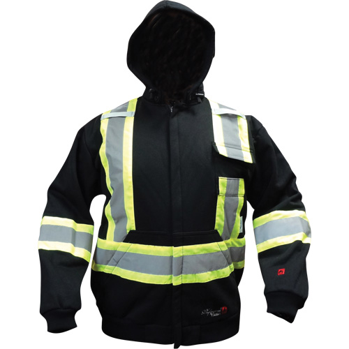 Fire Rated Hoodie, Small, Black Dufferin Supply