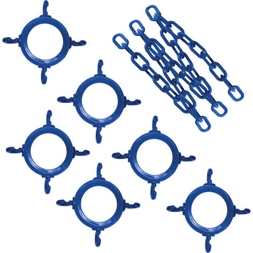 Ensemble de connecteurs de chaîne pour c&ocirc;nes Dufferin Supply