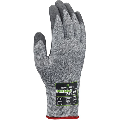 Gants r&eacute;sistants aux coupures 546, Taille 6/Petit, Calibre 13, Rev&ecirc;tement Polyur&eacute;thane, Enveloppe en PEHP, ANSI/ISEA 105 niveau 3/EN 388 niveau C Dufferin Supply