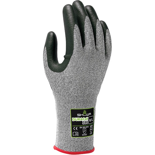 Gants r&eacute;sistants aux coupures 386, Taille 6/Petit, Calibre 13, Rev&ecirc;tement Nitrile, Enveloppe en PEHP, ANSI/ISEA 105 niveau 3/EN 388 niveau C Dufferin Supply