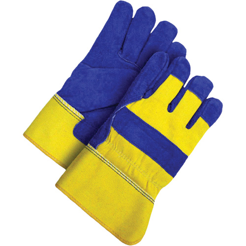 Fitter's Gloves, Large, Split Cowhide Palm, Acrylic-Pile Inner Lining Dufferin Supply