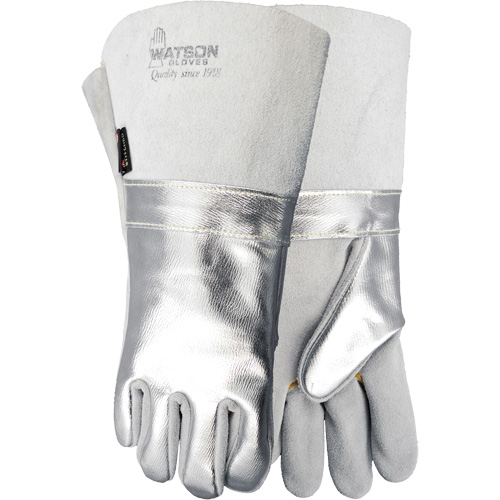 Gants de soudage 1034A, Cuir de vache refendu, Taille 9 Dufferin Supply