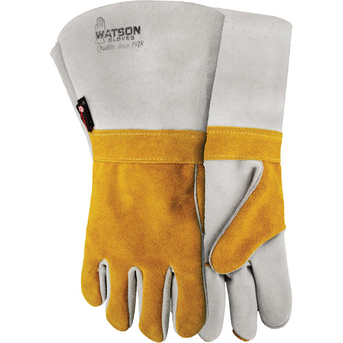 1034 Wopper Welding Gloves, Split Cowhide, Size 10 Dufferin Supply