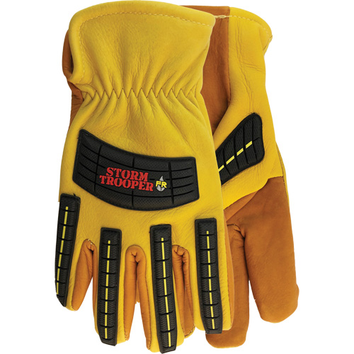 Gants Storm Trooper 5782, Grand, Paume en Cuir de vache, Poignet &agrave; enfiler Dufferin Supply