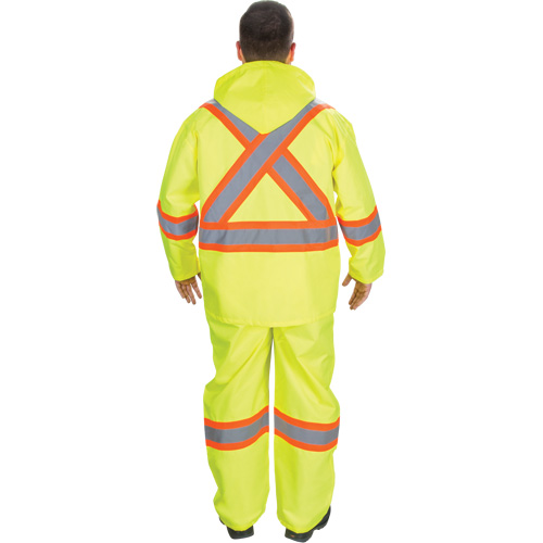 V&ecirc;tements imperm&eacute;ables RZ1000, Polyester, Petit, Jaune lime haute visibilit&eacute; Dufferin Supply