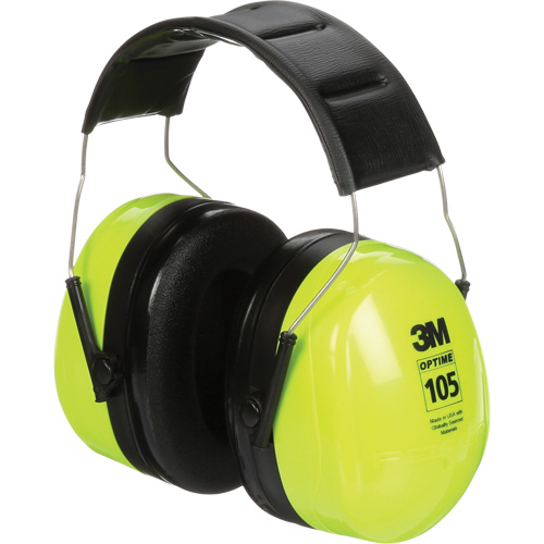 Protecteurs d'oreilles Optime 105 Peltor, Bandeau, 30 NRR dB Dufferin Supply
