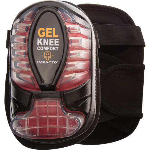 All-Terrain Knee Pads, Hook and Loop Style, Plastic Caps, Gel Pads Dufferin Supply