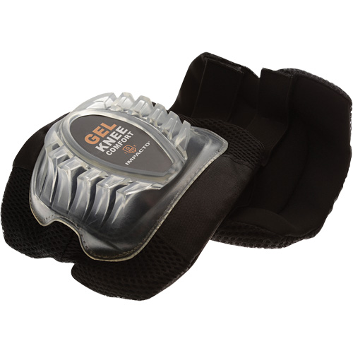 All-Terrain Knee Pads, Hook and Loop Style, Plastic Caps, Gel Pads Dufferin Supply