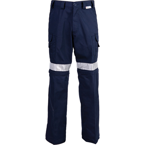 High Visibility Pants, Poly-Cotton, 38, Navy Blue Dufferin Supply