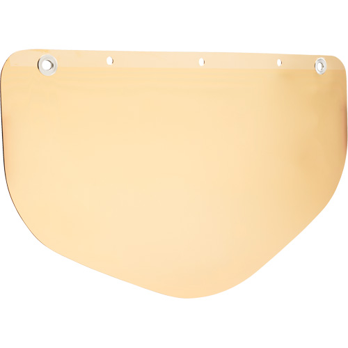 Prot&egrave;ge-visi&egrave;re avec protection contre les rayons UV/IR Versaflo, Tissu aluminis&eacute;, Teinte Or Dufferin Supply