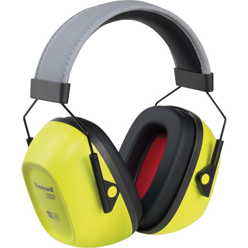 Howard Leight VS130HV  VeriShield High Level High Visibility Earmuffs, Headband, 30 NRR dB Dufferin Supply