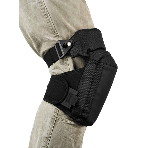ProFlex&reg; 450 Comfort Hinged Soft Cap Knee Pads, Buckle Style, Rubber Caps, Foam/Gel Pads Dufferin Supply