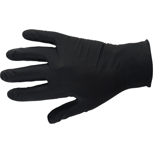 KleenGuard G10 Kraken Grip Disposable Gloves, Small, Nitrile, 6-mil, Powder-Free, Black Dufferin Supply