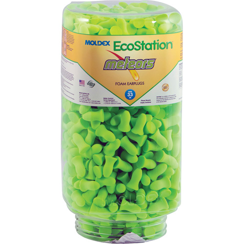 EcoStation Meteors&reg; Earplug Refill, Bulk - Canister Dufferin Supply