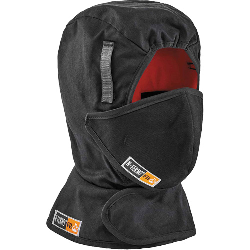 Doublure de casque de s&eacute;curit&eacute; d'hiver r&eacute;sistante au feu N-Ferno avec cache-bouche Dufferin Supply