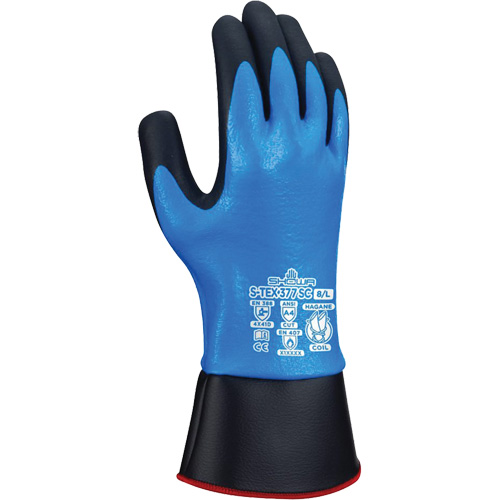 Gants r&eacute;sistants aux coupures S-Tex 377SC, Taille Moyen/7, Calibre 13, Rev&ecirc;tement Nitrile/Mousse de nitrile, Enveloppe en Hagane Coil, ASTM ANSI niveau A4/EN 388 niveau D Dufferin Supply