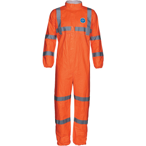 HV High Visibility Coveralls with Collar, Small, Orange, Tyvek&reg; 500 Dufferin Supply