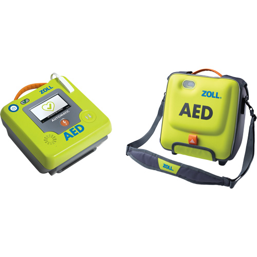 AED 3 AED Kit with Carry Case, Automatic, English, Class 4 Dufferin Supply
