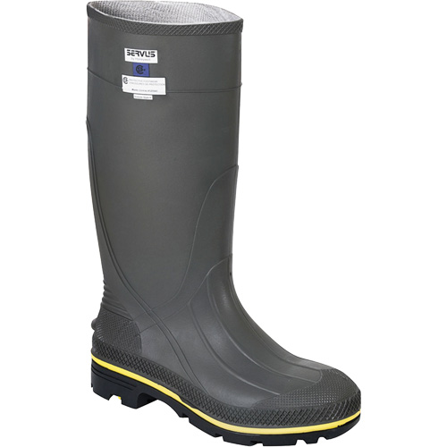 Pro&reg; Safety Boots, PVC, Steel Toe, Size 5 Dufferin Supply