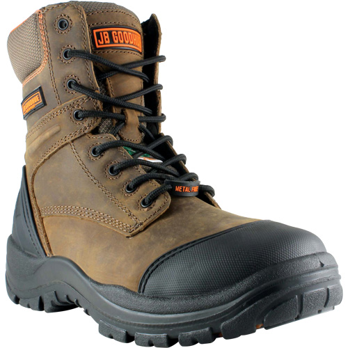 Bottes de travail Thrasher, Cuir, Taille 7, Imperm&eacute;able Dufferin Supply