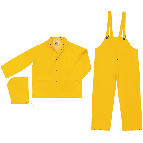 Ensemble imperm&eacute;able de s&eacute;rie classique, Polyester/PVC, 3T-Grand, Jaune Dufferin Supply