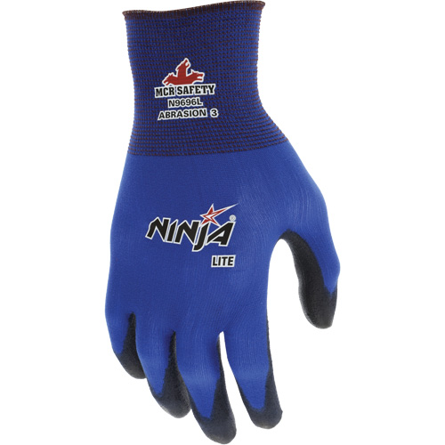 Gants enduits Lite Ninja, Grand, R&ecirc;vetement Polyur&eacute;thane, Calibre 18, Enveloppe en Nylon Dufferin Supply