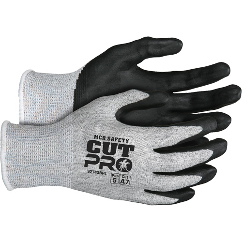 Safety Cut Pro Cut Resistant Gloves, Size Large, 13 Gauge, Bi-Polymer Coated, HPPE Shell, ASTM ANSI Level A7 Dufferin Supply