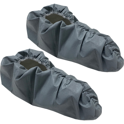 KleenGuard A40 Skid-Resistant Shoe Covers, Small, SMS, Grey Dufferin Supply