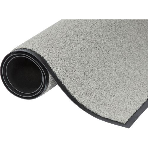 Jasper Entrance Mats, Wiper/Scraper, 3' x 10' x 5/16", Grey Dufferin Supply