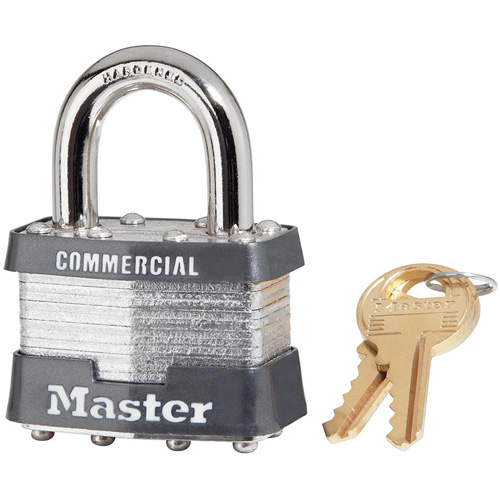 Cadenas lamin&eacute;, Argent, Cl&eacute;s identiques, Acier lamin&eacute;, Largeur de 1-3/4" Dufferin Supply