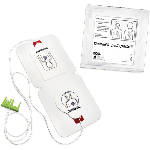 &eacute;lectrodes de formation Pedi Padz II, Zoll AED Plus Pour, Non m&eacute;dical Dufferin Supply