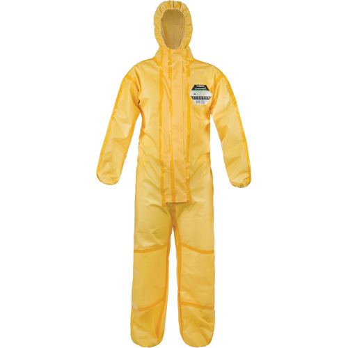 Combinaisons ChemMax 1, Poly&eacute;thyl&egrave;ne/Polypropyl&egrave;ne, 4T-Grand, Jaune Dufferin Supply