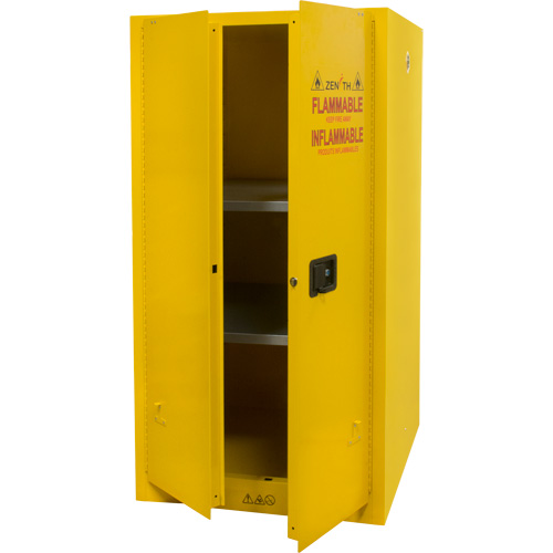 Armoire pour produits inflammables, 60 gal., 2 Porte(s), 34" La x 65" h x 34" p Dufferin Supply