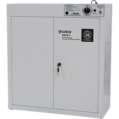 Armoire de d&eacute;sinfection de lunettes Dufferin Supply