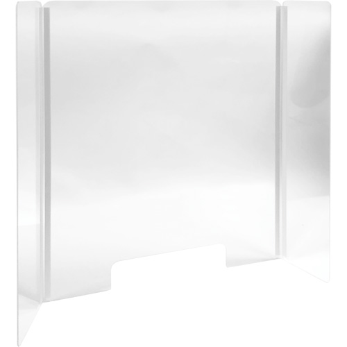 Countertop Safety Shield, 24-3/8" W x 31-3/4" H Dufferin Supply