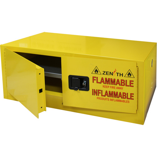 Flammable Storage Cabinet, 12 gal., 2 Door, 43" W x 18" H x 18" D Dufferin Supply